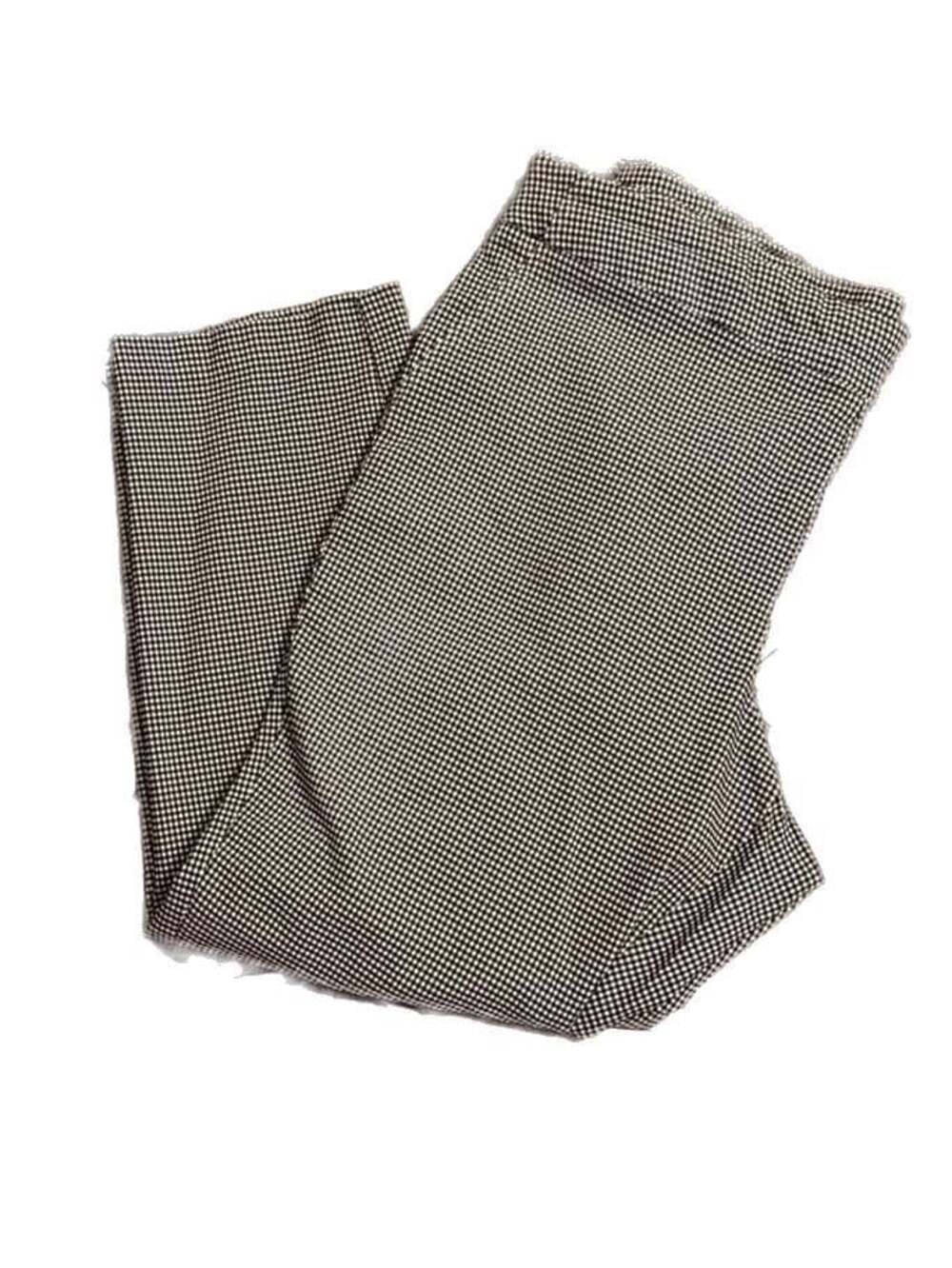 Jones & Co Jones New York Women's Size 16W Black and White Gingham Houndstooth A
